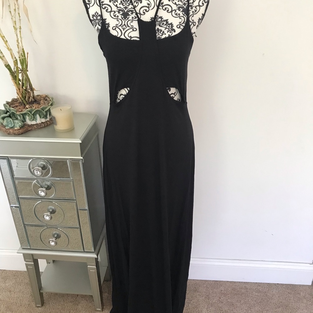 Sexy Black Strappy Dress